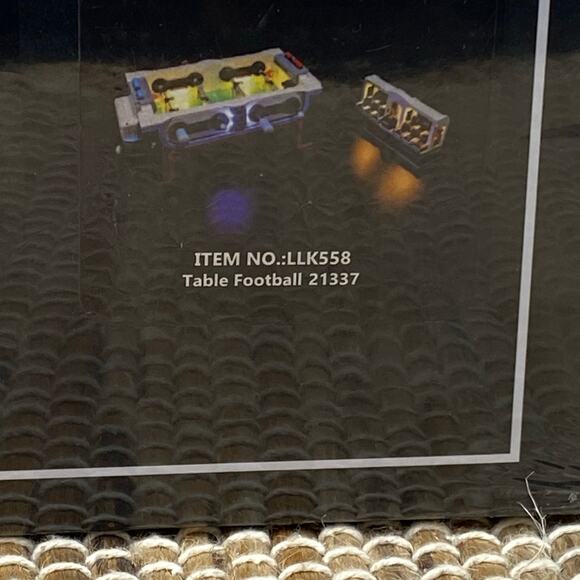 Yeabricks LED Light Kit for Lego Building Sets # LLK558 for Table Football 21337 - Picture 5 of 8